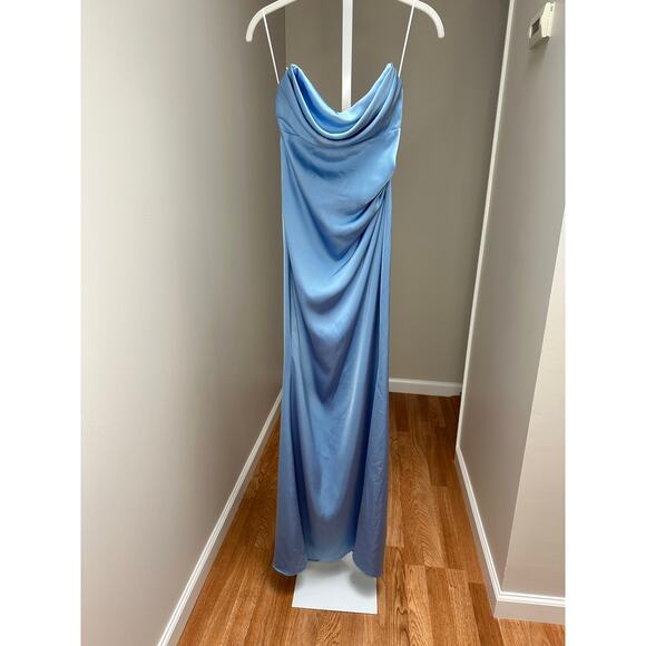 Katie May x Revolve Taylor Gown French Blue size Small - Picture 5 of 8